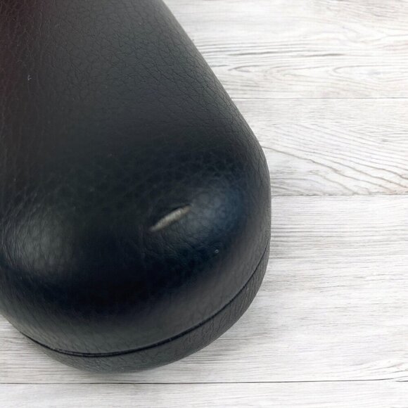 Oakley Leather Clamshell Sunglasses Glasses Protective Case Black - Picture 4 of 4